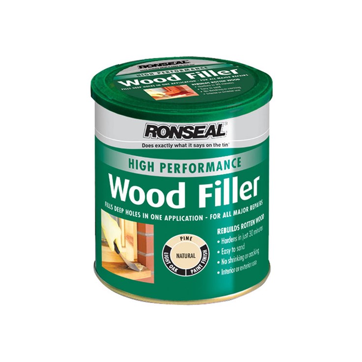 Ronseal High Performance Wood Filler Natural 1Kg